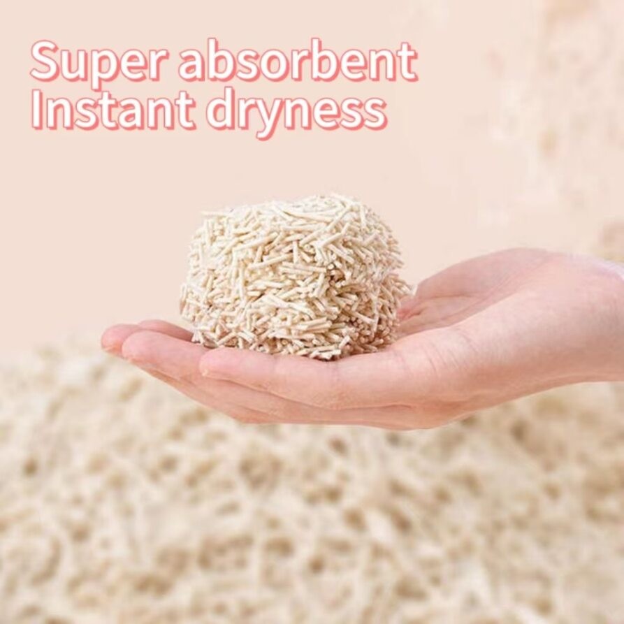 Sustainable Tofu Cat Litter High Absorption Biodegradable Cat Litter