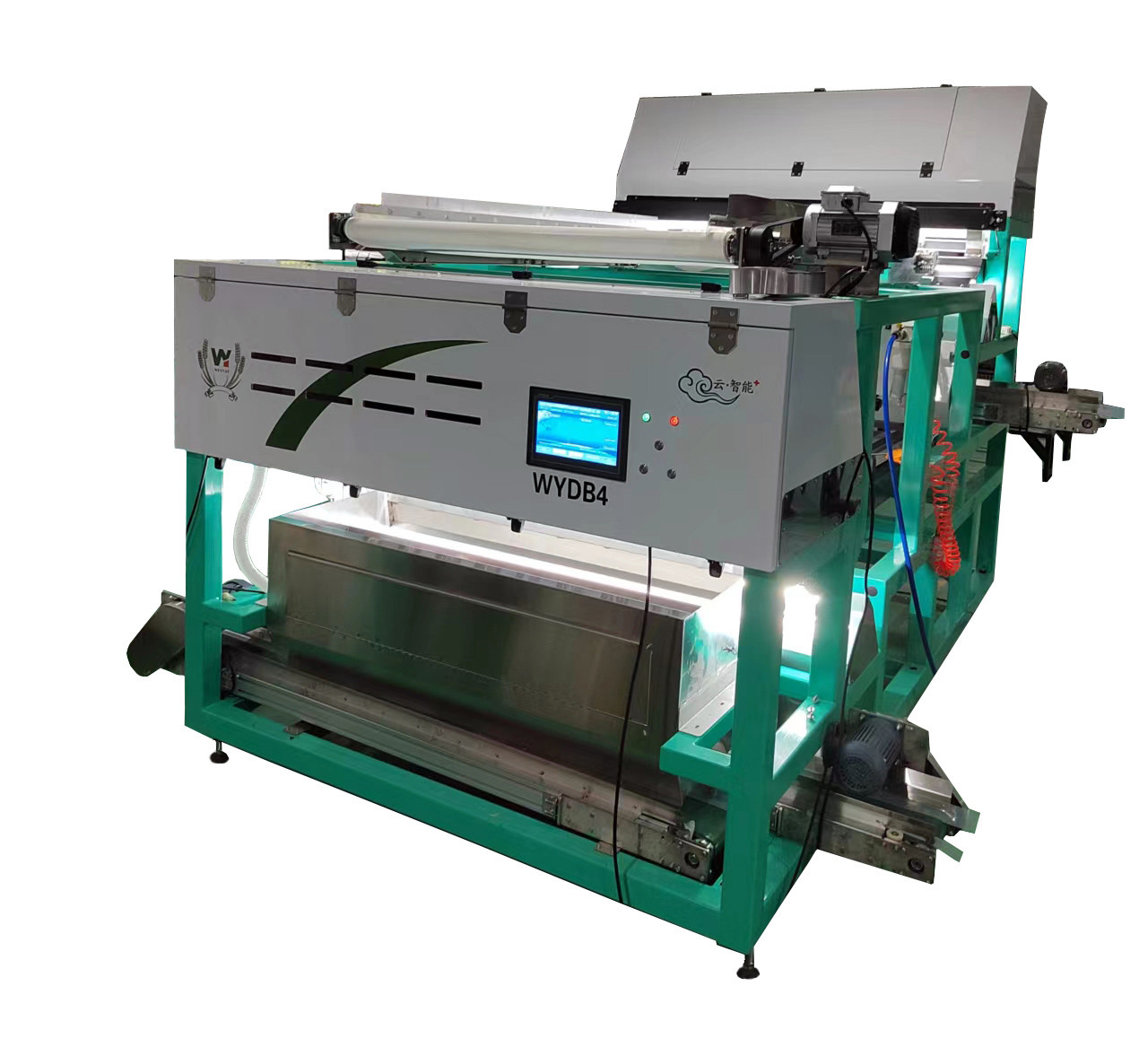 Wenyao Factory Supply Directly Waste Recycling Sorting PVC PE Plastic Flake Color Sorter