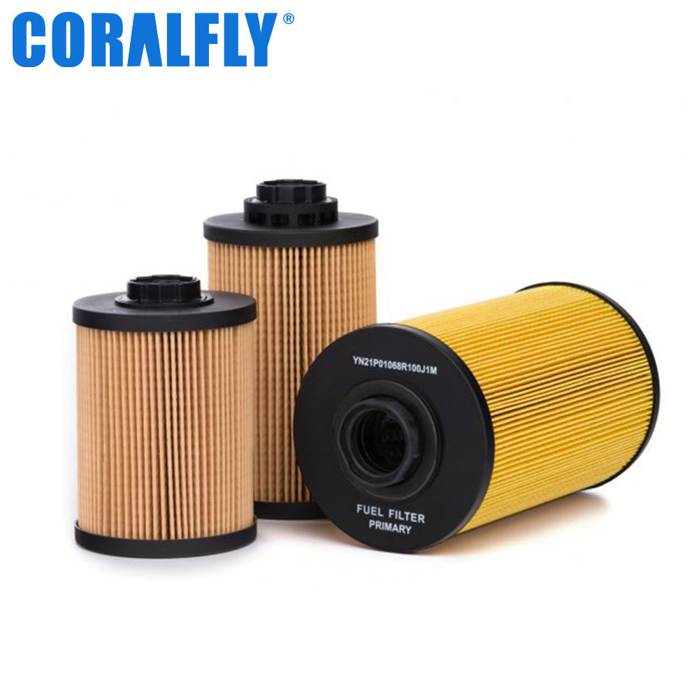 CORALFLY Kobelco Oil Filter YN52V01016R610 YN52V01016R100 YN52V01011P1 YN 52V01021P1