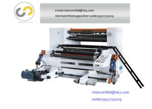 China 300m/minute High speed jumbo roll slitting rewinding machine for paper, plastic film on sale