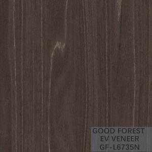 Quality Engineered Wenge Veneer Sheets Recomposed Dark Wood Veneer Sheets for sale