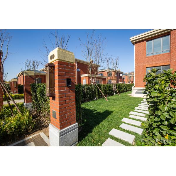Vintage Smooth Surface Split Face Brick Natural Clay Exterior Wall Tile Exterior Cladding Tile Easy to Replace and Install