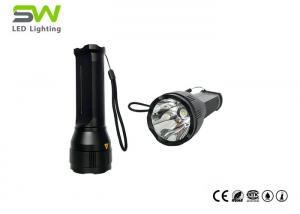 China Long Beam High Power Rechargeable Torch Light 1000 Lumen With Aluminium Body on sale
