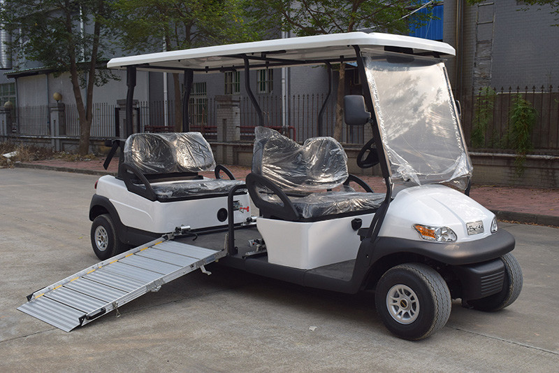4 Passenger Handicap & Wheelchair Accessible Electric Golf Cart