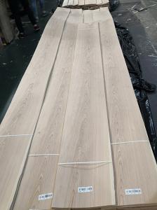 China Flat Cut Cherry Veneer MDF Door Leaf Natural Wood Veneer 0.4mm on sale