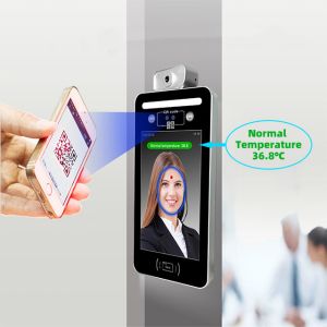 Face Recognition 0.3S TCP Access Control Thermometer 10 Languages