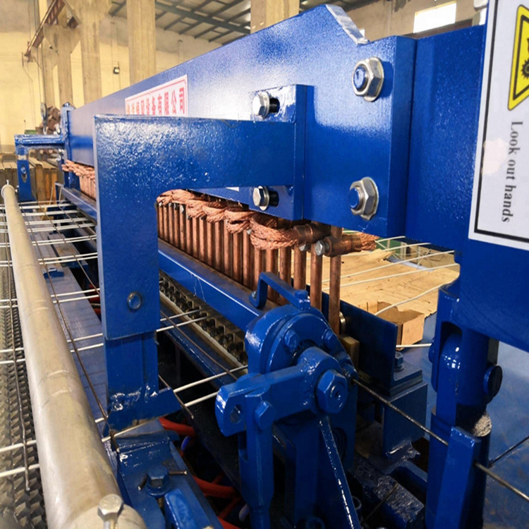 Huayang 1m Width SS Steel Welding Machine , Longitude Wire Welded Wire Mesh Machine