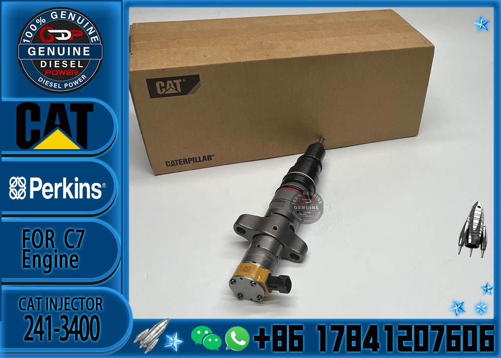 Diesel Engine Parts Common Rail Fuel Injector 241-3400 for CAT C7 Diesel Engine CNDIP Factory price