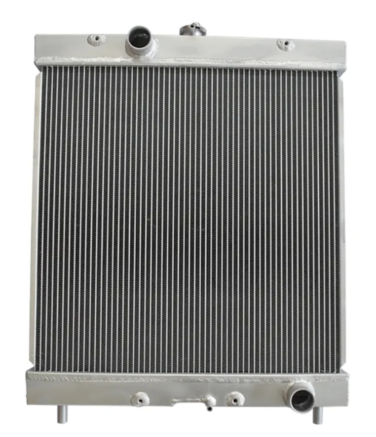 Professional High Quality Aluminum Radiator Spare Parts For Hitachi60-5 Radiator And Intercoolers