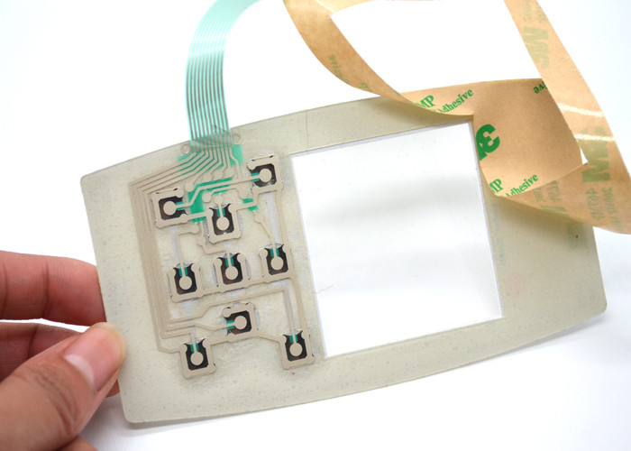 ISO9001 Embossed Button 0.2mm Keyboard Membrane Switch