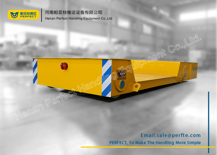 Industrial Material Transfer Cart Non- powered platform flat car by automatic vehicle