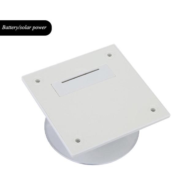 360 Degree Rotating Led Light Solar Display Stand For Displaying Mobile Phones Jewelry Watch