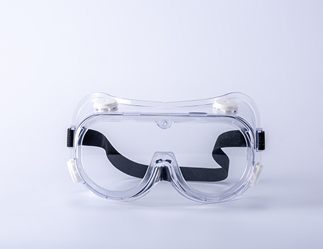 Medical Supply PVC Transparent Anti Splash Goggles For Hospital