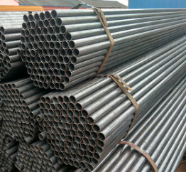 Welded Black Painting Galvanized Carbon Steel Pipe JIS G3472 XS