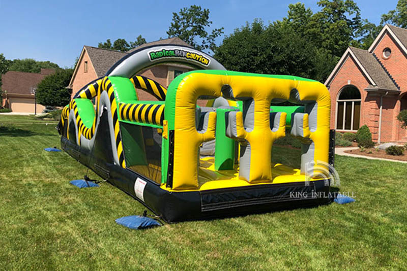 Inflatable Obstacle Course Commercial Event Hire For Adults Kids
