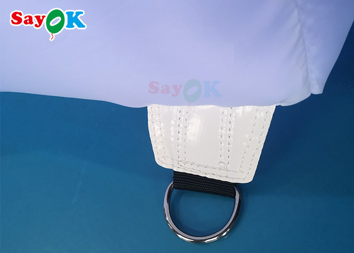 LED Oxford Inflatable Cube Tent Square Party Center Marquee For Exhibition