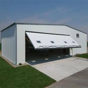 Quality Prefabricated Metal Hangar Building Heat Insulation Steel Building Hangar for sale