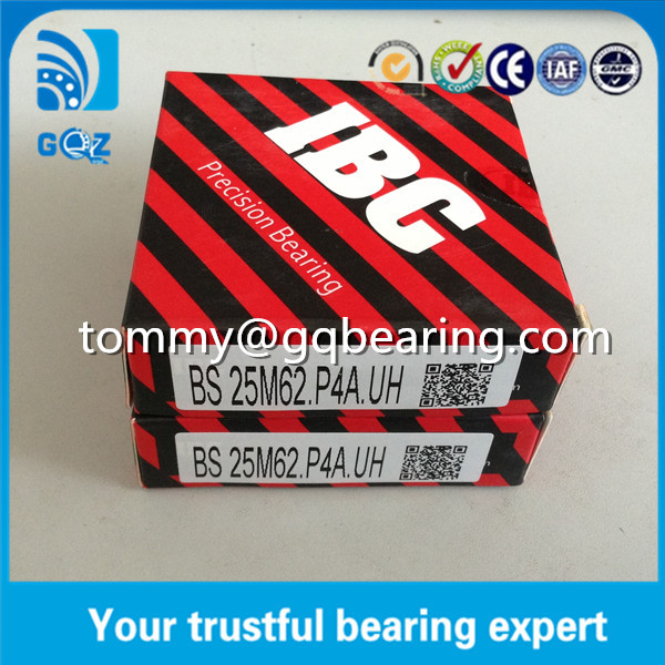 IBC Ball Screw Super Precision Bearing BS25M62 P4A UH 25*62*15mm
