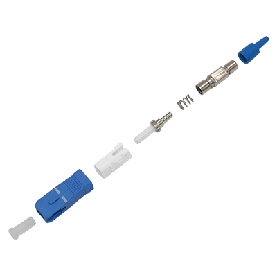 FTTX 0.9mm/2.0mm/3.0mm Singlemode Simplex SC APC Fiber Optic Connector Kit by Network