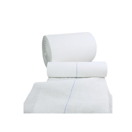 High Absorbency OEM ODM Sterile Dressing Jumbo Gauze Roll Softness For Hospital