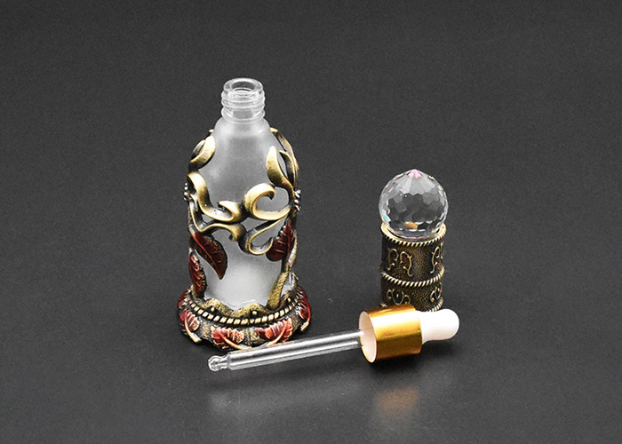 20ml Arabic Style Cosmetic Glass Bottles Perfume Bottle With Dropper