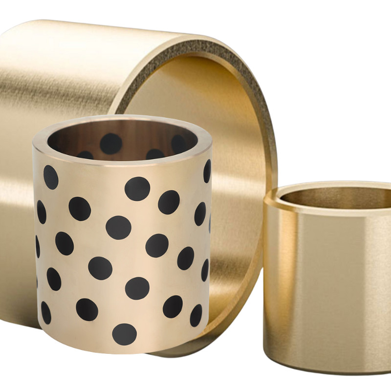 Precision Solid Bronze Bearings with Special Oil Groove Design for Extreme Temperatures