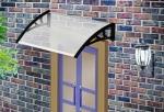 Clear Sun Shade 60x100cm Door Window Awning Canopy