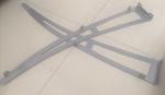 Galvanized Steel Frame 150cm Door Window Awning Canopy