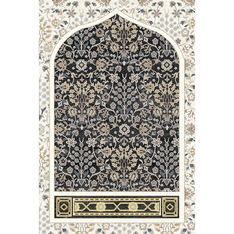 Modern Style Anti Slip Backing Islamic Gift Prayer Carpets Machine Made