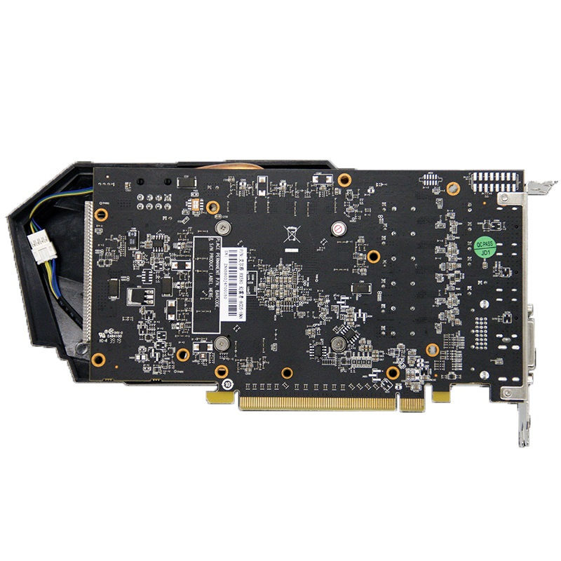 Hot Selling GTX 1050TI-4G 128bit GDDR5 7gbps gpu DTX2060 GTX1660 GTX3080 graphics cards for desktop