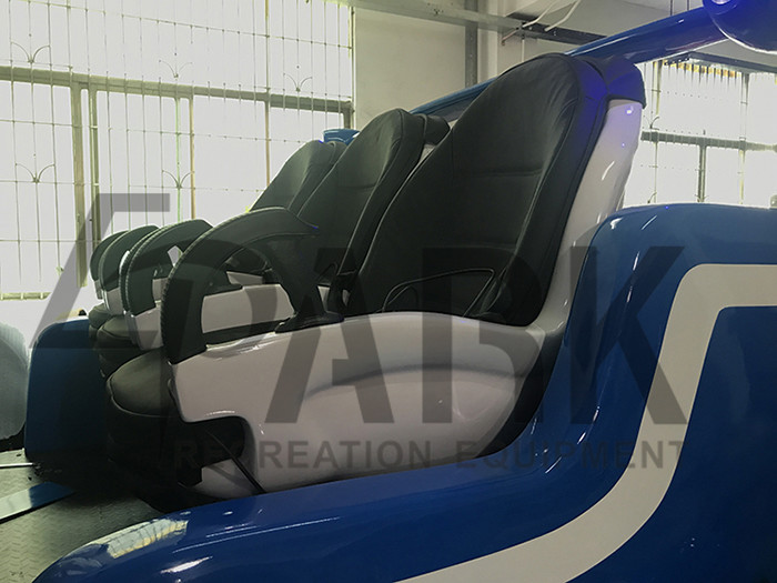 6 Players Electronic Platform 9D VR Simulator Game Machine With Exciting Movies