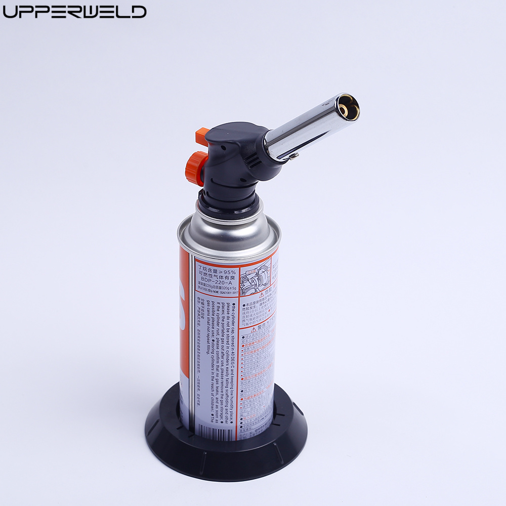 OEM Support Customized Outdoor Camping Propane Gas Butane Gas Torch Flame Gun Lighter
