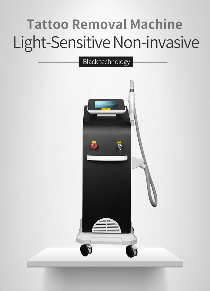 1064nm 532nm Picosecond Laser Tattoo Removal Machine Permanent Carbon Peeling