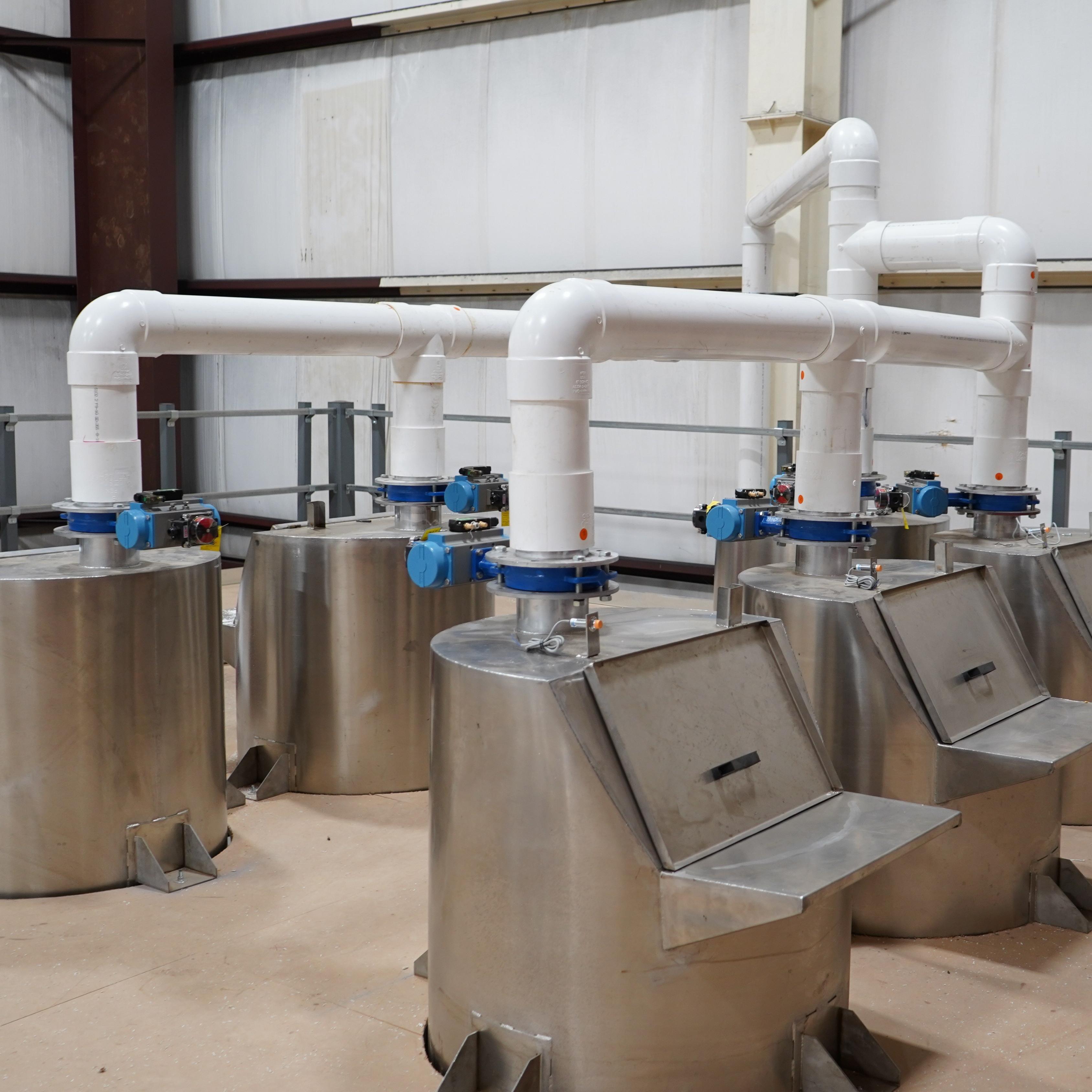 Industrial High Accuracy Automatic Weighing And Dosing Systems 3000kg/H