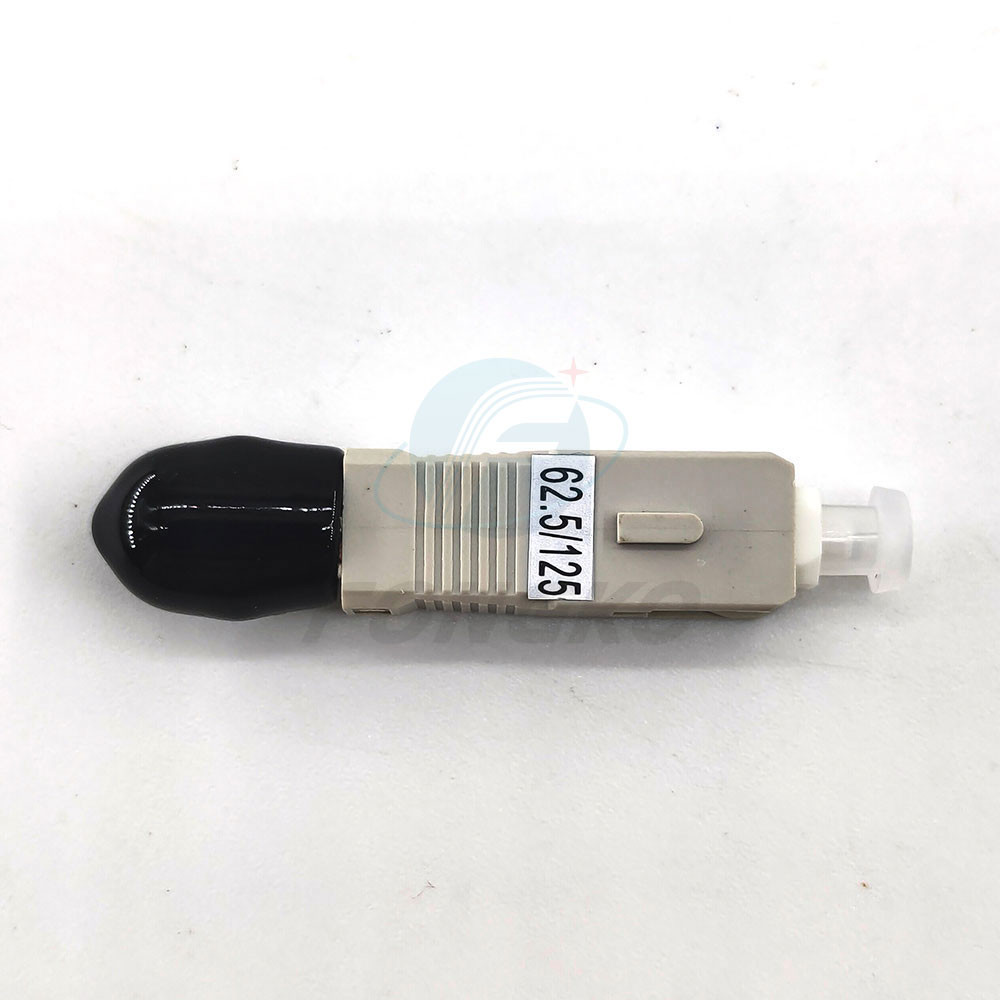 Male Multimode 62.5/125um Fiber Optic Hybrid Adapter ST UPC Female To SC UPC