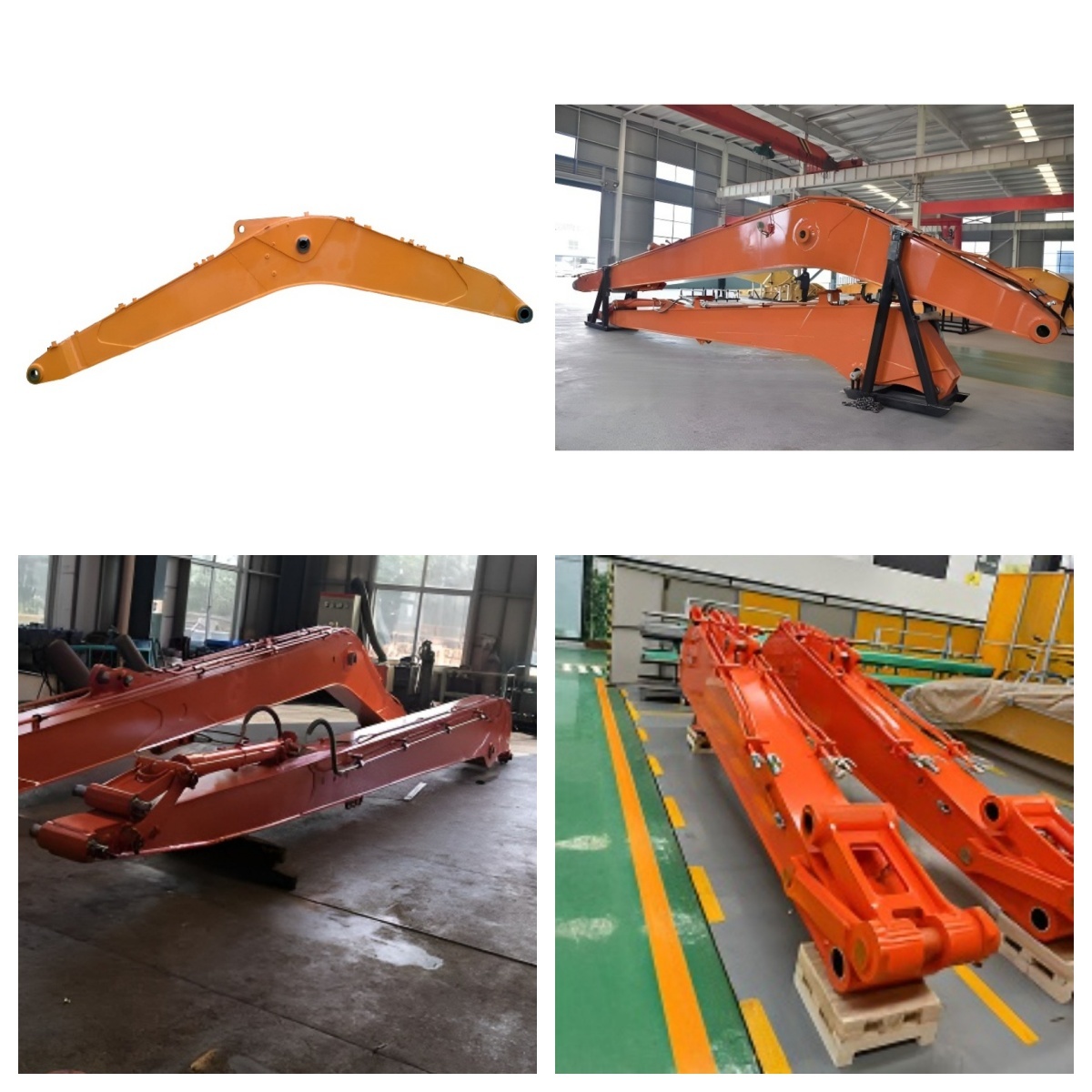 Heavy Duty Long Reach Excavator Boom Arm CAT PC200 EX1200 for 8-45 Ton Excavators