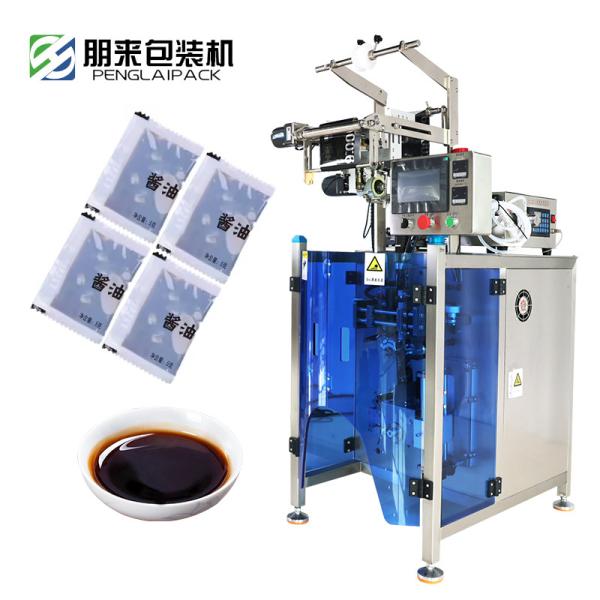 High Speed Automatic Liquid Food Packaging Machine For Protein Drinks Soy Sauce