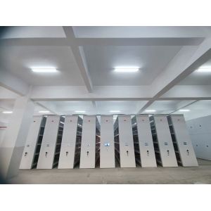 Steel Electric Mobile Racking 500kg/level-2000kg/level Automated Warehouse