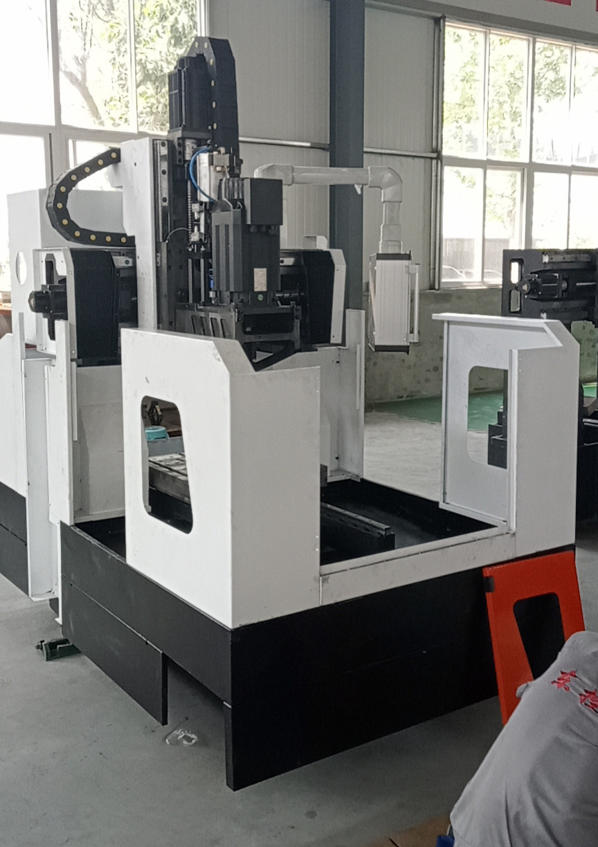 High Speed CNC Flange Drilling Machine With Tapping Function For Metal Plate