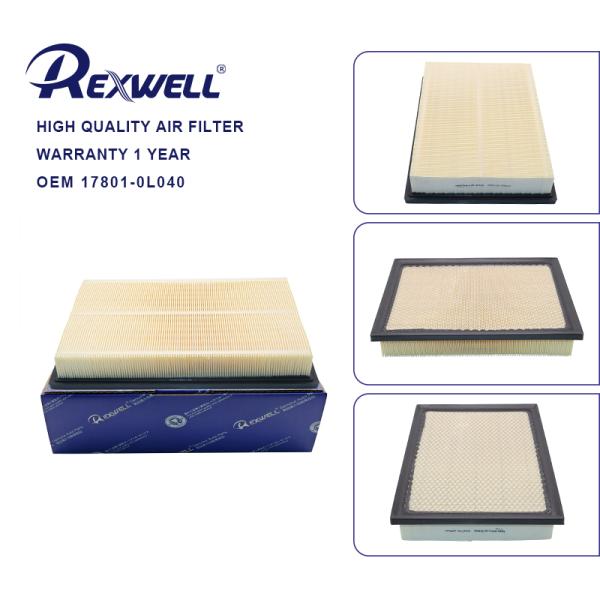 17801-0L040 C33017 Car Parts Air Filter For Toyota Hilux REVO GUN125 & GUN126 Fortuner Innova