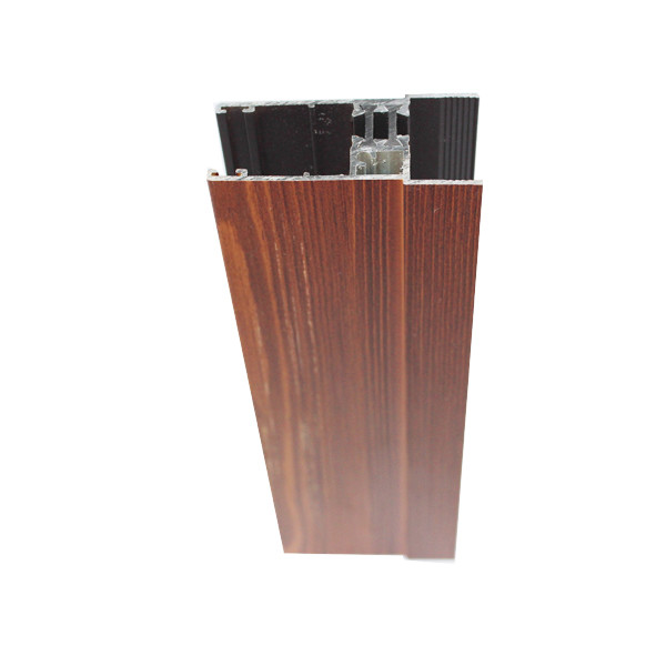 Highly Glossy Aluminum Extrusion Window Frame Rectangle For Sliding Window