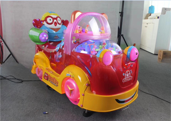 Dreamland Fun city game paradise coin operated happy car kiddie ride swing machine for children