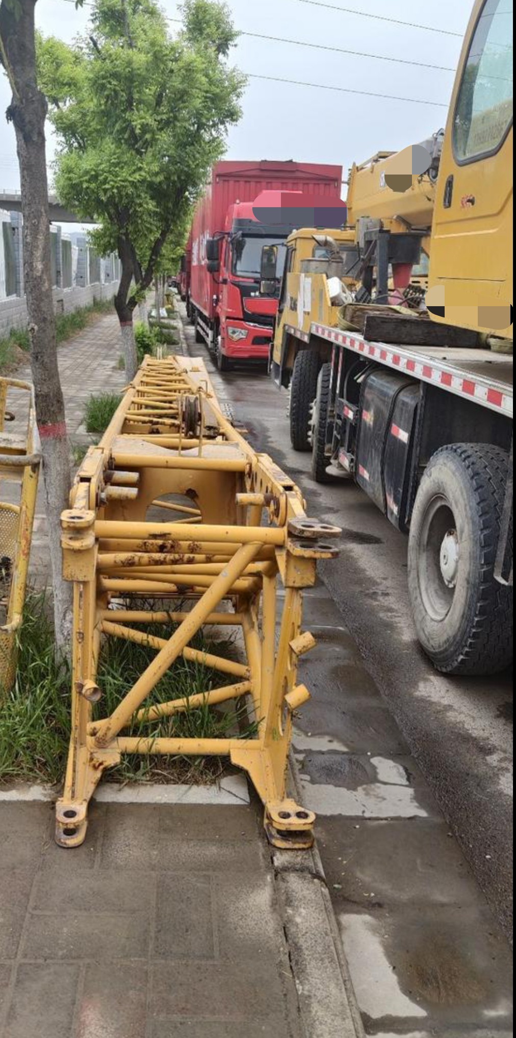 Five-Arm Crane Jib QY35K5 2014 Years XC MG Mobile Crane 35tons for Heavy-Duty Construction Projects
