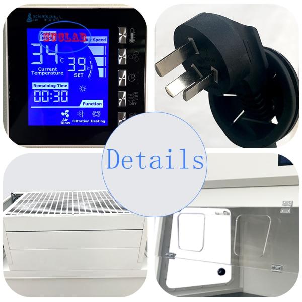 Vertical Sliding Sash Opening Besopke Ductless Fume Cupboard Supply Airflow Velocity 0.3-0.6m/s for Airflow and Airflow