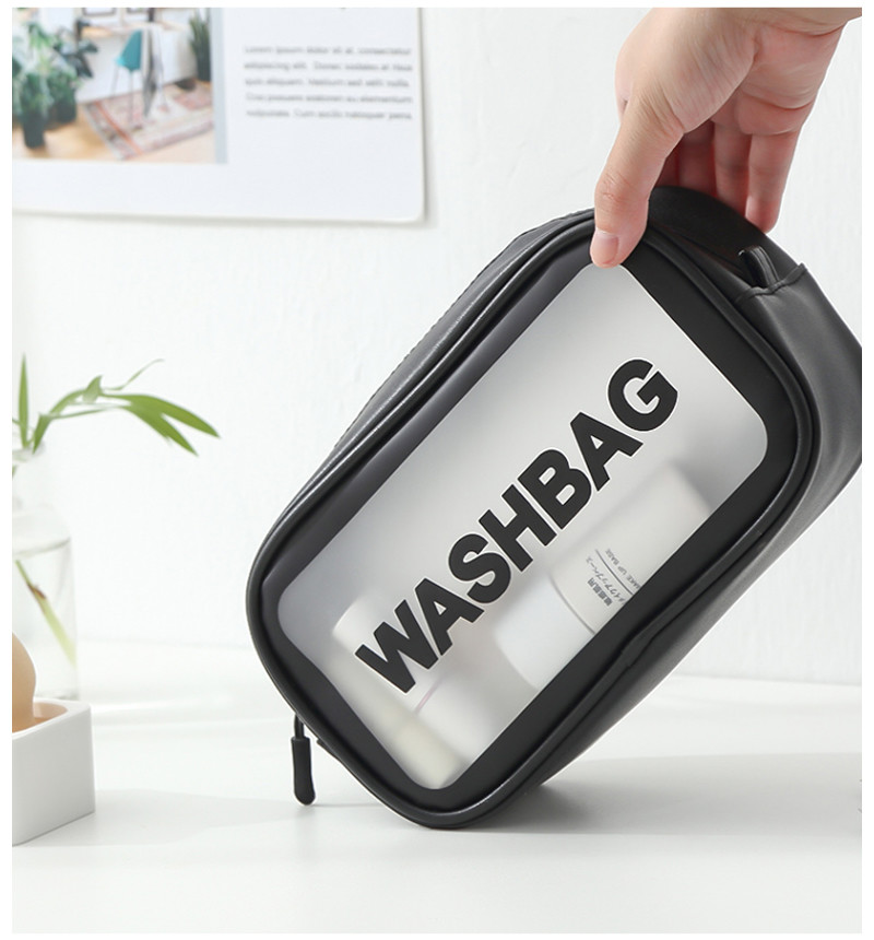 Frosted PVC Makeup Bag