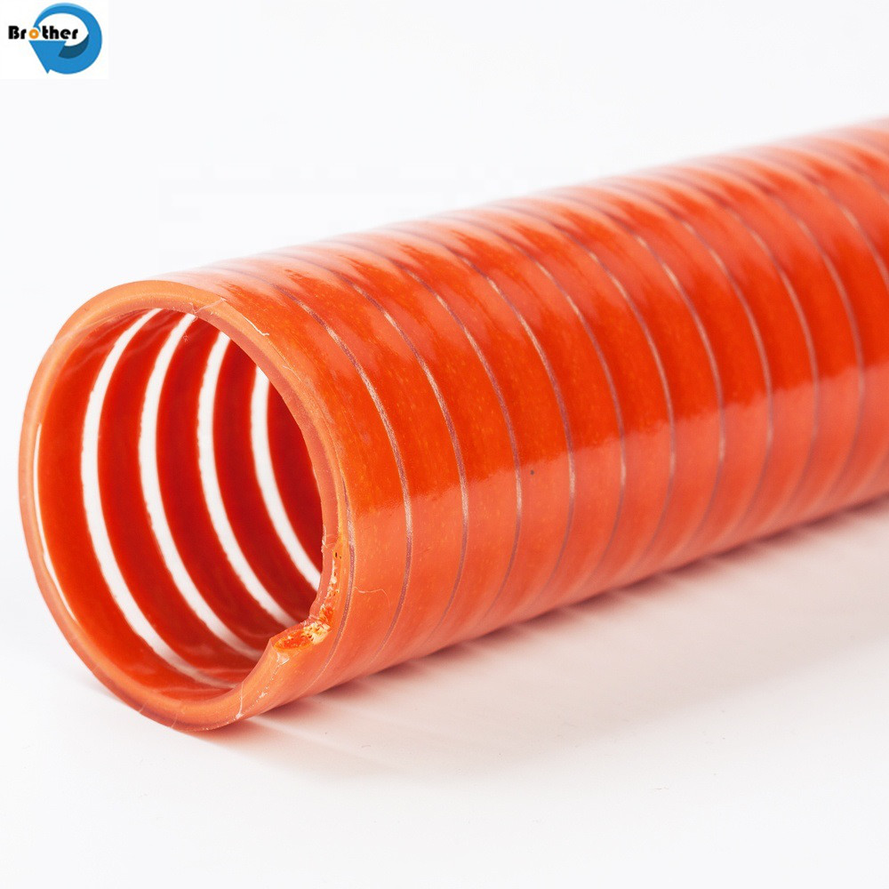 Flexible Plastic Reinforced PVC Helix Suction Discharge Spiral Tube Pipe Conduit Line Hose with Corrugated or Flat Surfa