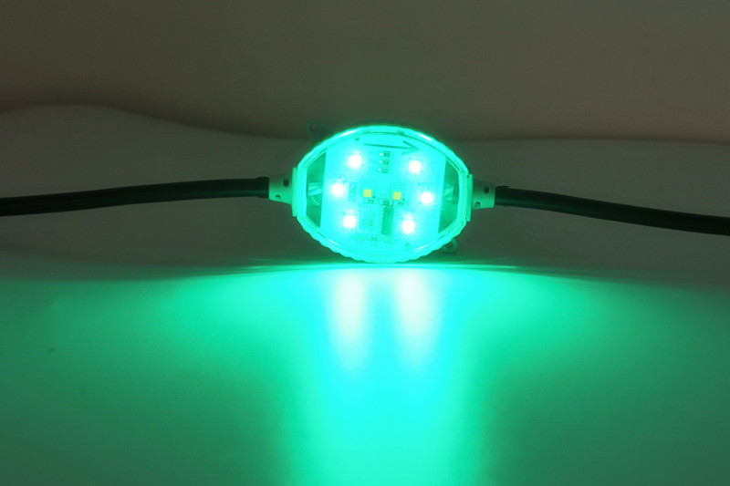24V 60mm IP65 RGBW LED Pixel Angle 120° 1.5W Working Voltage DC24V Matrial PC Shell
