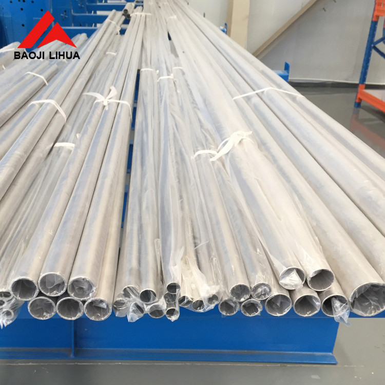 High Strength Titanium Tube 10mm Diameter Polished Tubing Excellent Corrosion Resistance