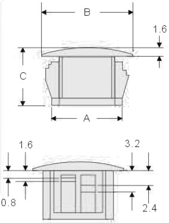 Nylon Buckle Type hole Plug