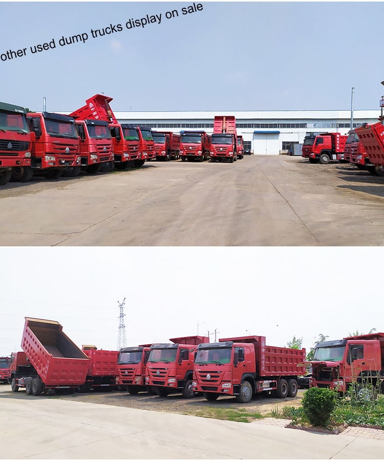 sinotruck good quality used 371HP 6x4 HOWO dump truck sells